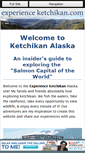 Mobile Screenshot of experienceketchikan.com